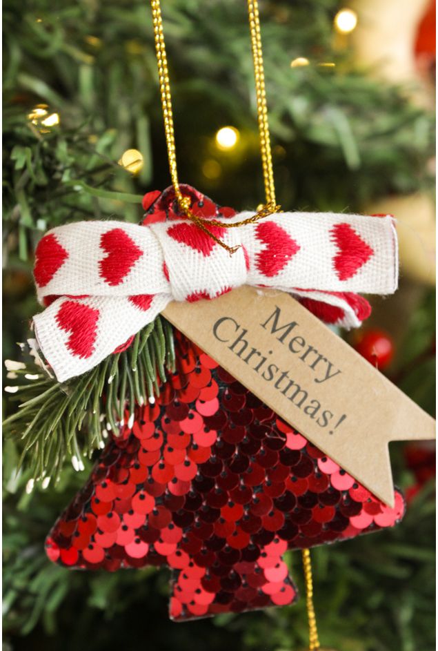 Pingente de Arvore De Lantejola Com Sininho Natal -1-